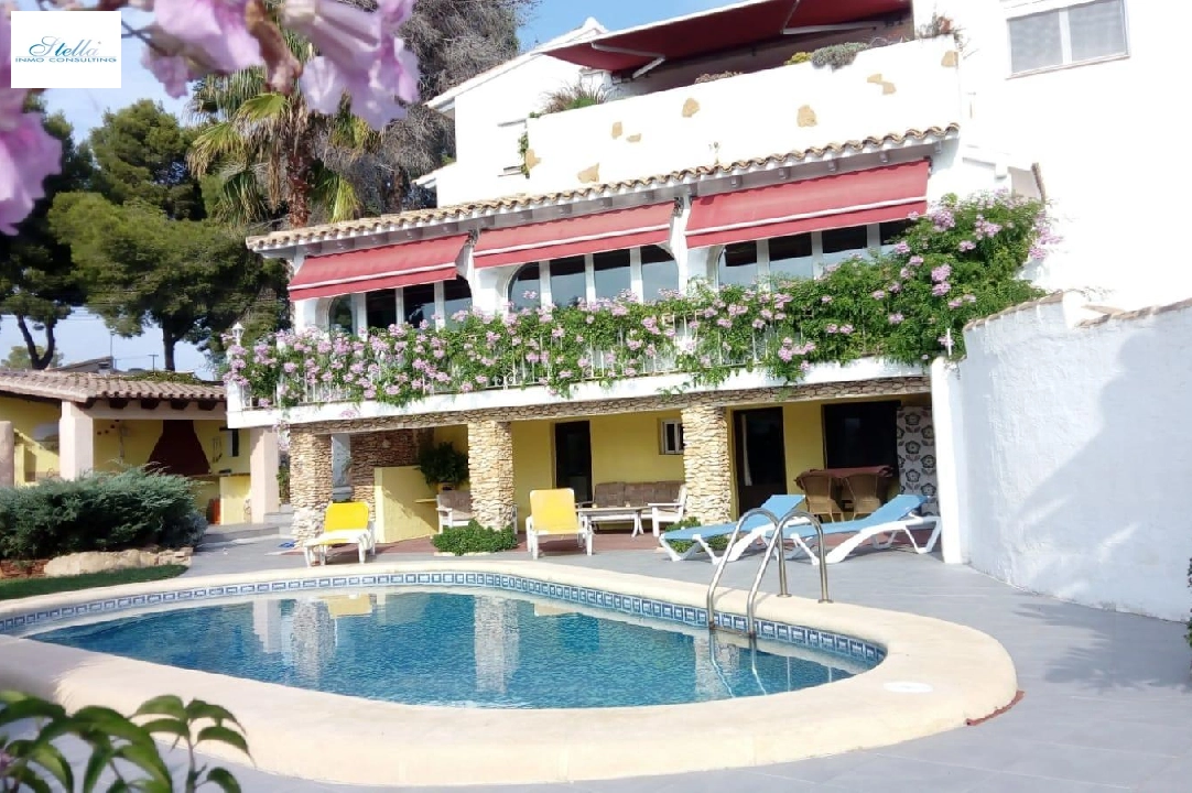 Villa in Moraira(Pla del mar) te koop, woonoppervlakte 326 m², Airconditioning, grondstuk 791 m², 5 slapkamer, 5 badkamer, Zwembad, ref.: AM-12082DA-3700-2