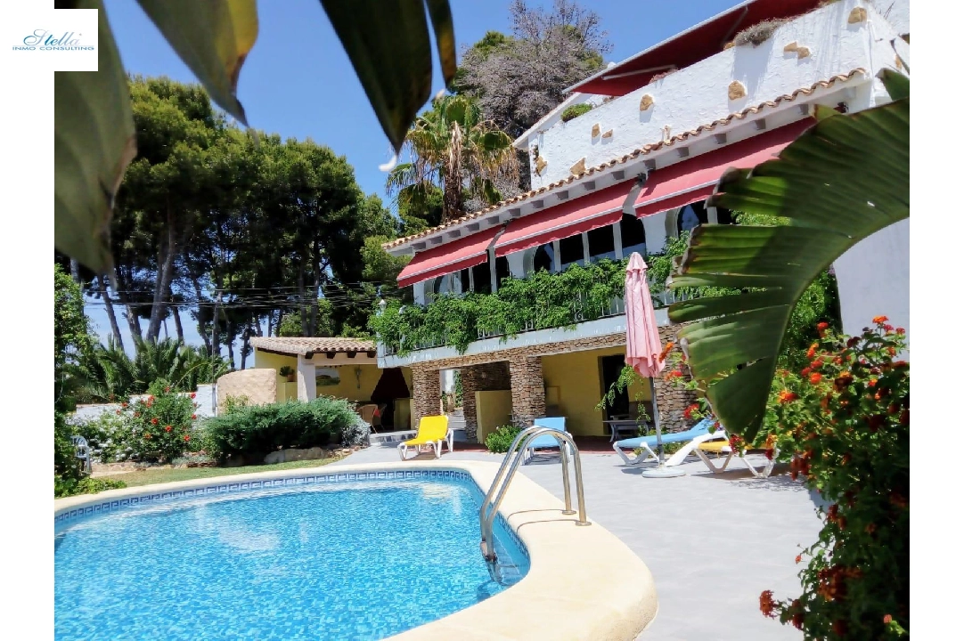 Villa in Moraira(Pla del mar) te koop, woonoppervlakte 326 m², Airconditioning, grondstuk 791 m², 5 slapkamer, 5 badkamer, Zwembad, ref.: AM-12082DA-3700-6