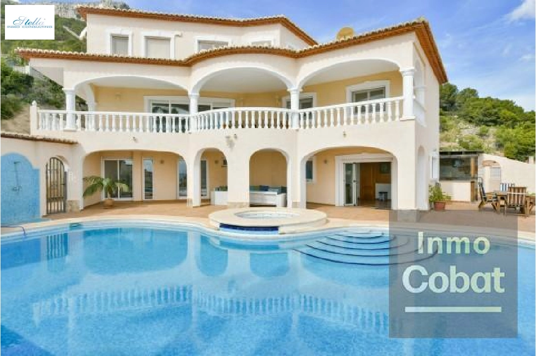 Villa in Calpe te koop, woonoppervlakte 351 m², grondstuk 1170 m², 6 slapkamer, 6 badkamer, Zwembad, ref.: COB-3365-7