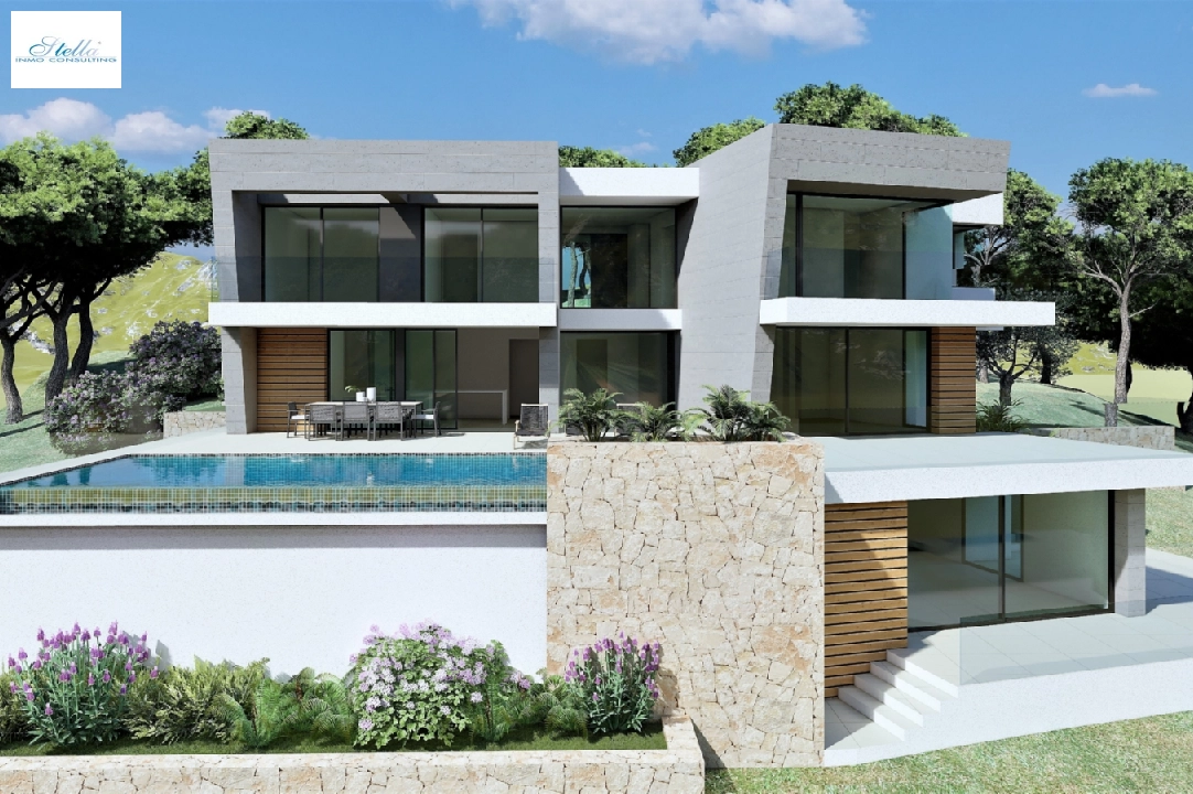 Villa in Cumbre del Sol(Lirios Design) te koop, woonoppervlakte 222 m², grondstuk 1149 m², 3 slapkamer, 4 badkamer, ref.: VA-AL025-4