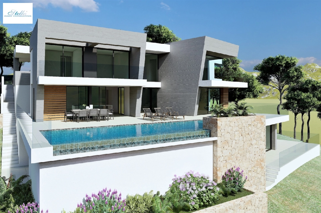 Villa in Cumbre del Sol(Lirios Design) te koop, woonoppervlakte 222 m², grondstuk 1149 m², 3 slapkamer, 4 badkamer, ref.: VA-AL025-6