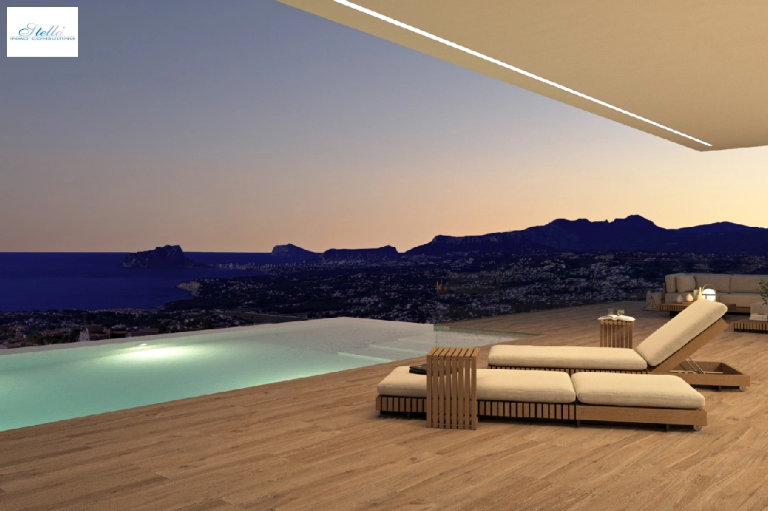 Villa in Cumbre del Sol(Residencial Plus Jazmines) te koop, woonoppervlakte 207 m², grondstuk 1020 m², 3 slapkamer, 4 badkamer, Zwembad, ref.: VA-AJ137-1