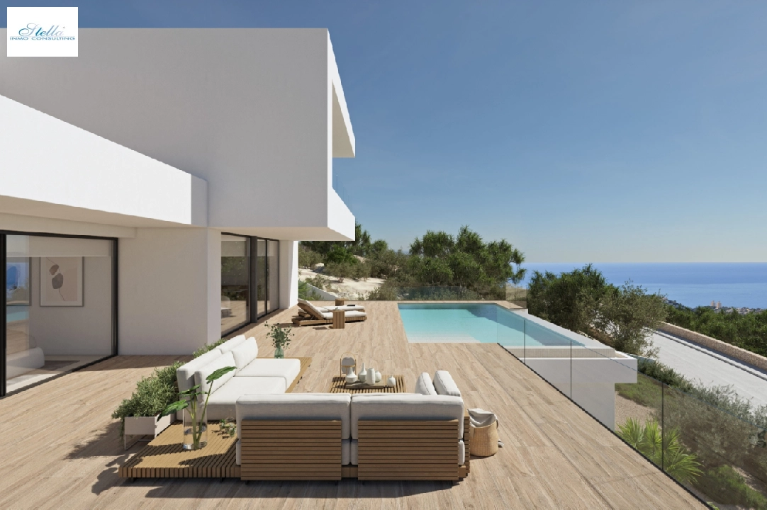Villa in Cumbre del Sol(Residencial Plus Jazmines) te koop, woonoppervlakte 207 m², grondstuk 1020 m², 3 slapkamer, 4 badkamer, Zwembad, ref.: VA-AJ137-4