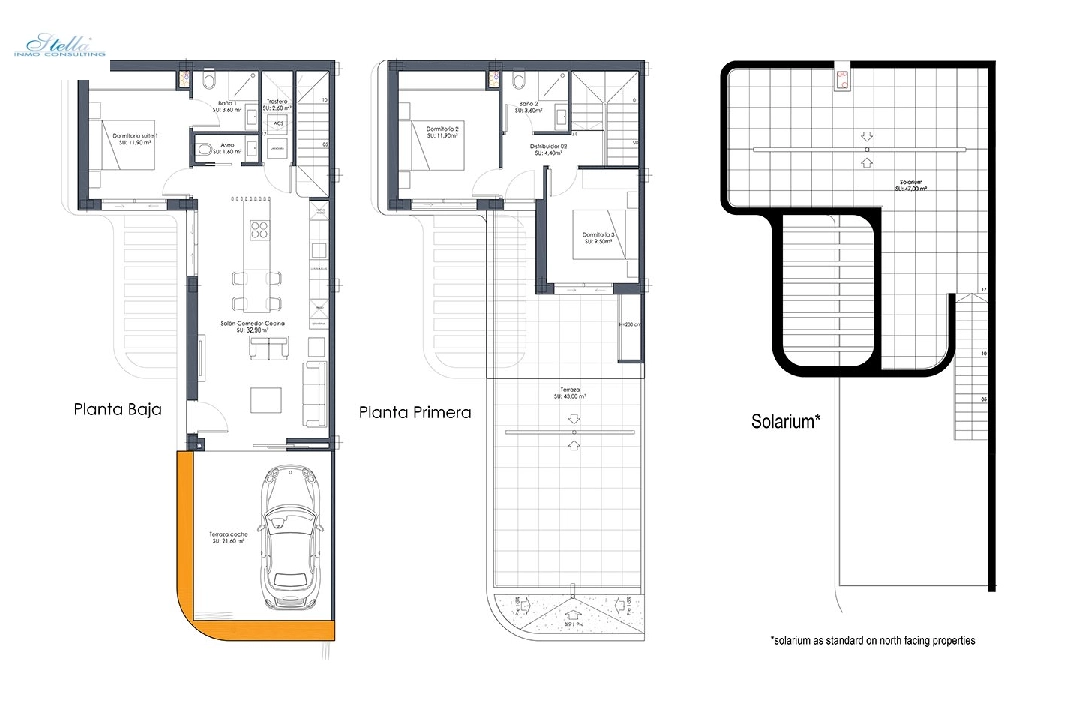 Villa in Los Alcazares te koop, woonoppervlakte 151 m², Staat Eerste bewoning, grondstuk 254 m², 3 slapkamer, 2 badkamer, ref.: HA-LAN-440-E01-14