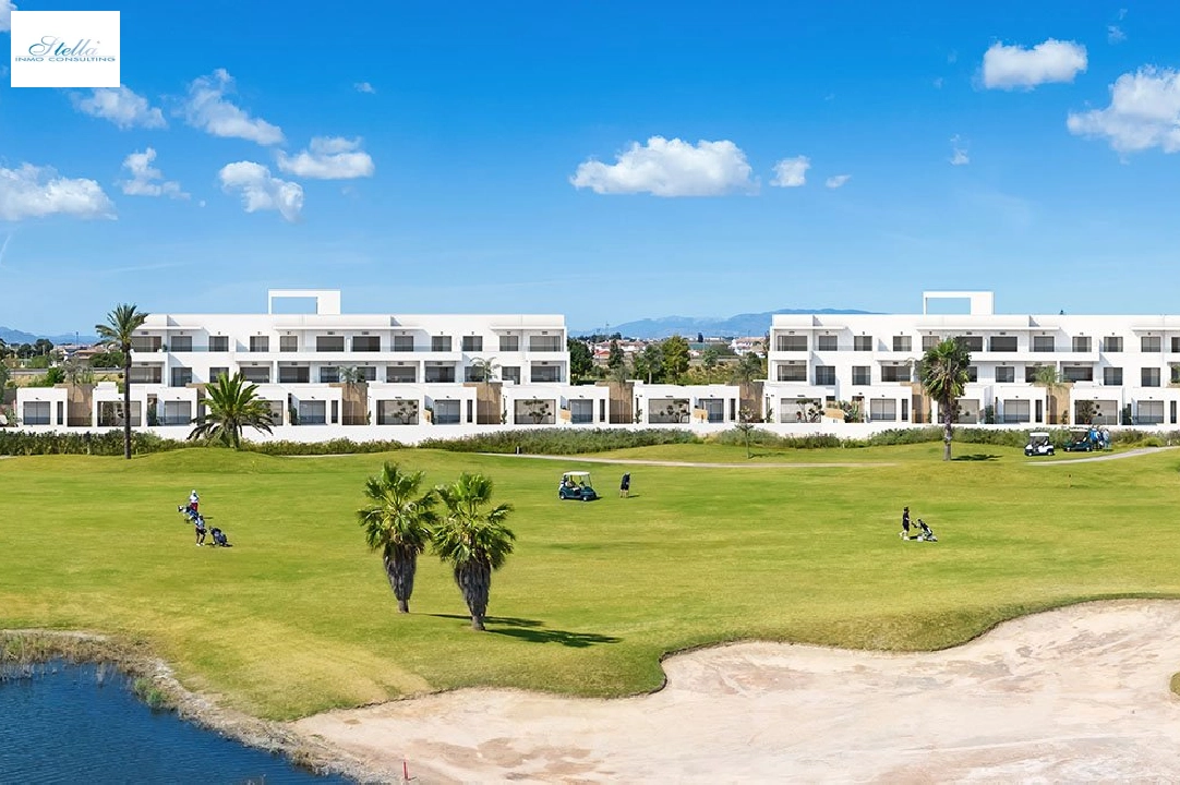 Villa in Los Alcazares te koop, woonoppervlakte 108 m², Staat Eerste bewoning, grondstuk 292 m², 3 slapkamer, 2 badkamer, Zwembad, ref.: HA-LAN-430-E01-6
