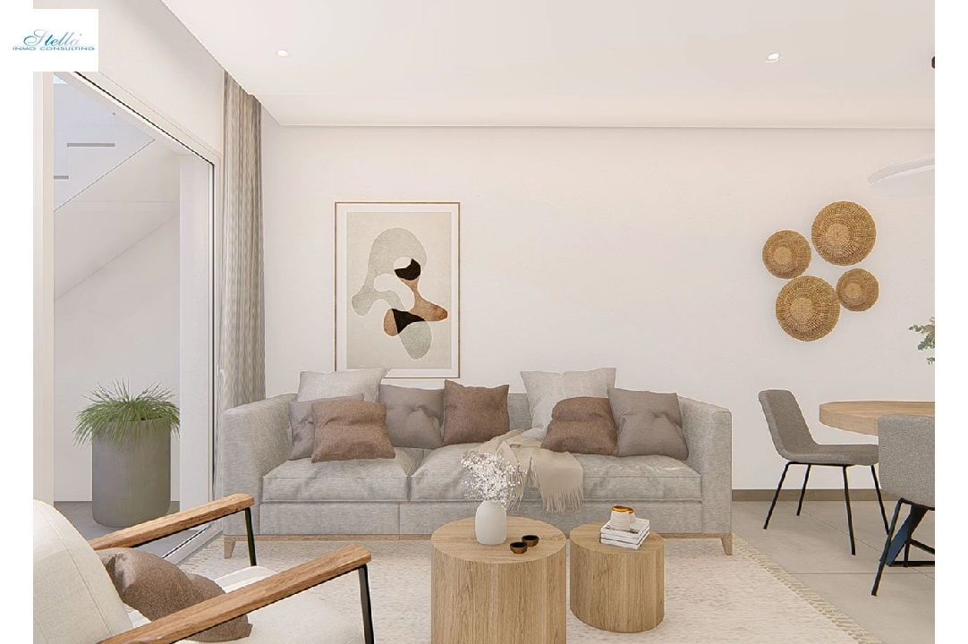 Etagen Apartment in Guardamar del Segura te koop, woonoppervlakte 115 m², Staat Eerste bewoning, Airconditioning, 3 slapkamer, 2 badkamer, Zwembad, ref.: HA-GUN-446-A03-16