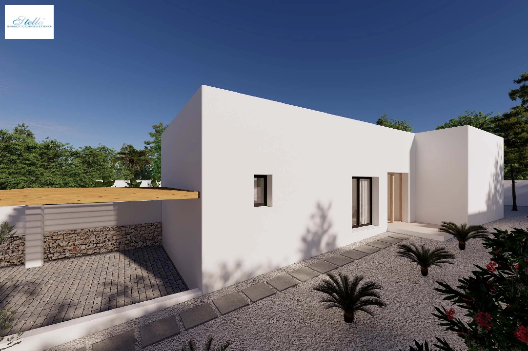 Villa in Moraira(Pinar del Advocat) te koop, woonoppervlakte 196 m², Airconditioning, grondstuk 800 m², 4 slapkamer, 3 badkamer, Zwembad, ref.: CA-H-1705-AMB-3