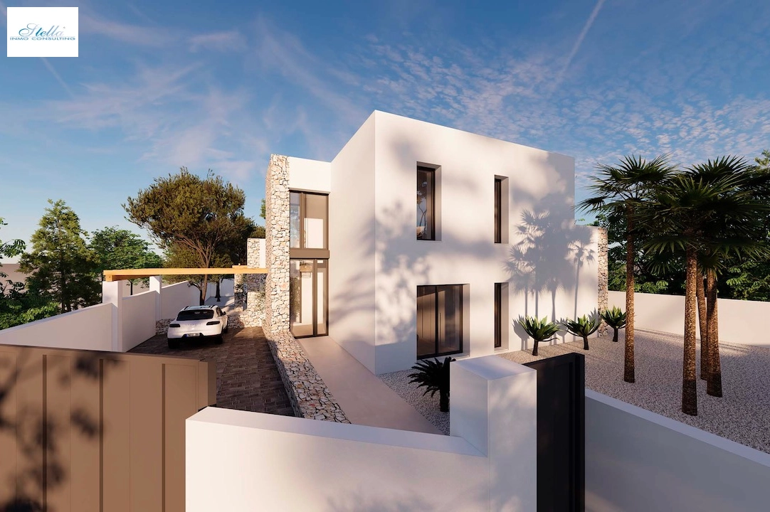 Villa in Moraira(Pinar del Advocat) te koop, woonoppervlakte 268 m², Airconditioning, grondstuk 800 m², 4 slapkamer, 3 badkamer, Zwembad, ref.: CA-H-1709-AMB-2
