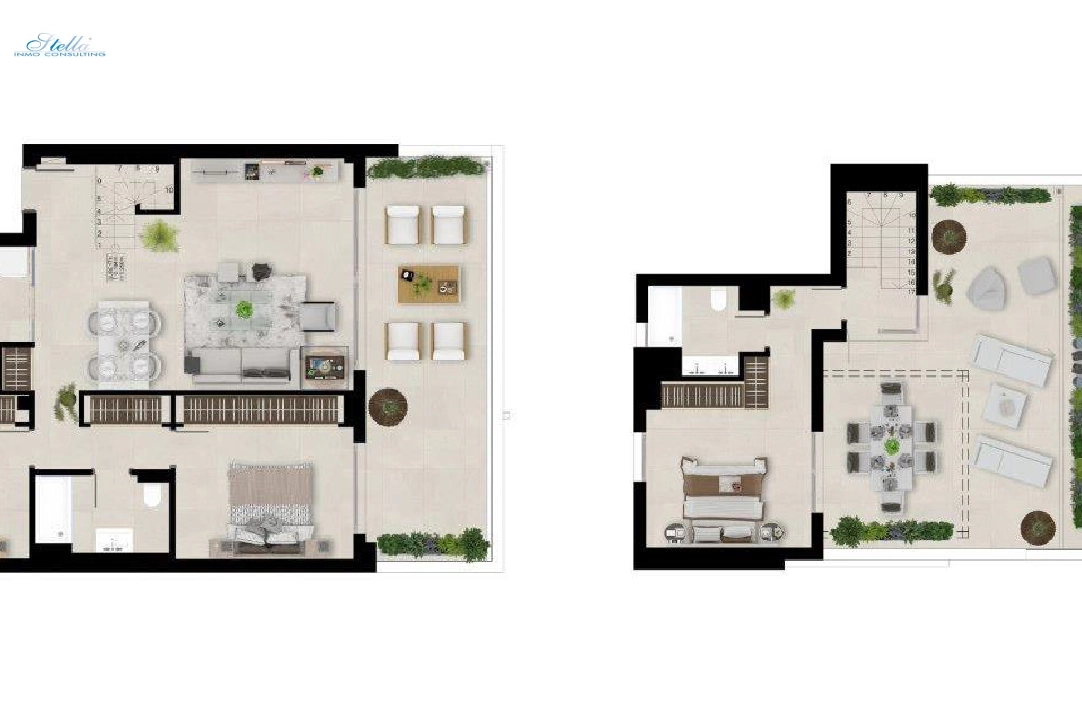 Penthouse Apartment in Marbella(Urbanizacion Nueva Andalucia J, 9. 29660 Marbella,) te koop, woonoppervlakte 123 m², grondstuk 274 m², 3 slapkamer, 2 badkamer, Zwembad, ref.: TW-MARBELLALAKE116-26