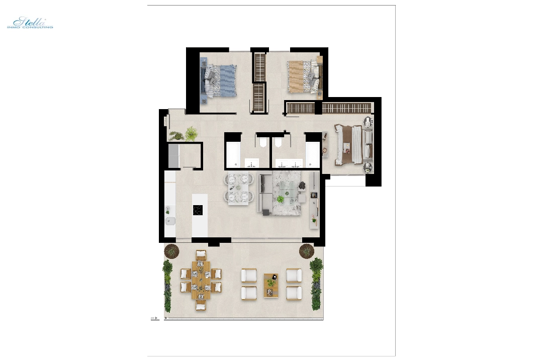 Apartment in Nueva Andalucia(Urbanizacion Nueva Andalucia J, 9. 29660 Marbella,) te koop, woonoppervlakte 114 m², grondstuk 179 m², 3 slapkamer, 2 badkamer, Zwembad, ref.: TW-MARBELLALAKE131-26