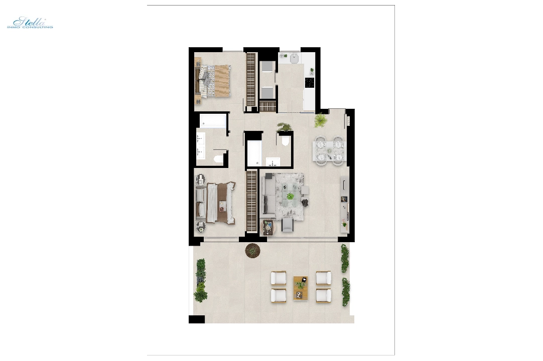 Apartment in Nueva Andalucia(Urbanizacion Nueva Andalucia J, 9. 29660 Marbella,) te koop, woonoppervlakte 114 m², grondstuk 179 m², 3 slapkamer, 2 badkamer, Zwembad, ref.: TW-MARBELLALAKE131-30
