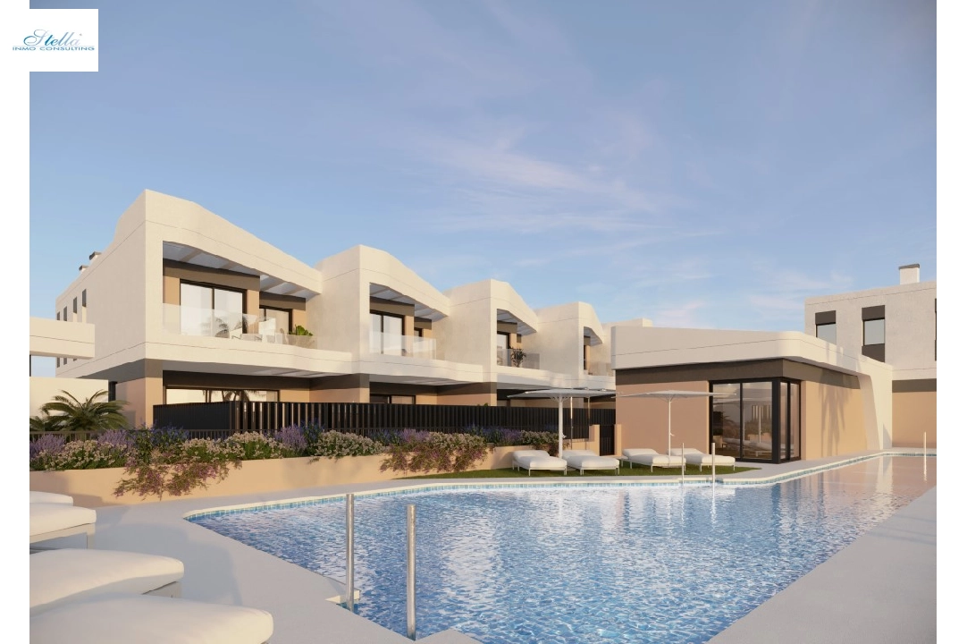 Stadthaus in Alicante(Playa de San Juan) te koop, woonoppervlakte 194 m², grondstuk 65 m², 4 slapkamer, 3 badkamer, Zwembad, ref.: TW-AZUR-5-1