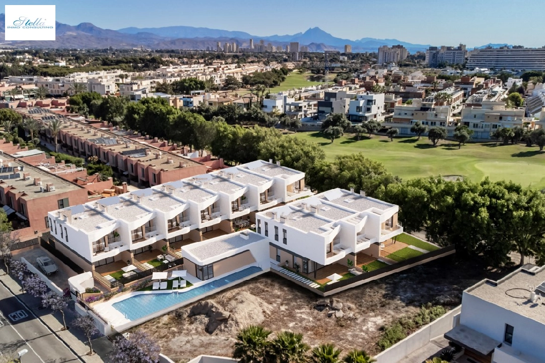 Stadthaus in Alicante(Playa de San Juan) te koop, woonoppervlakte 194 m², grondstuk 65 m², 4 slapkamer, 3 badkamer, Zwembad, ref.: TW-AZUR-5-22