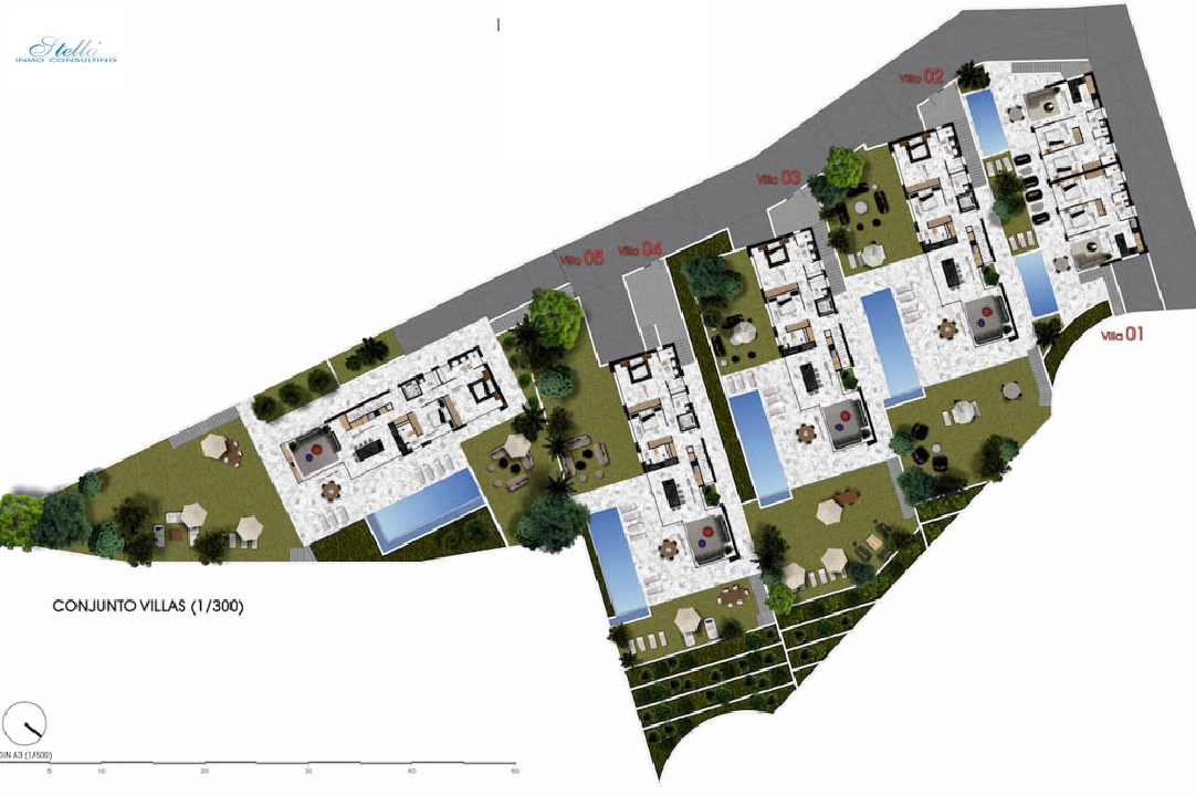 Villa in Finestrat(Balcon de Finestrat) te koop, woonoppervlakte 322 m², Airconditioning, grondstuk 565 m², 4 slapkamer, 5 badkamer, ref.: BP-7043FIN-6