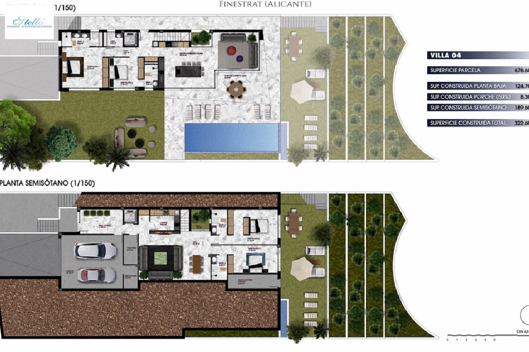 Villa in Finestrat(Balcon de Finestrat) te koop, woonoppervlakte 322 m², Airconditioning, grondstuk 565 m², 4 slapkamer, 5 badkamer, ref.: BP-7043FIN-9