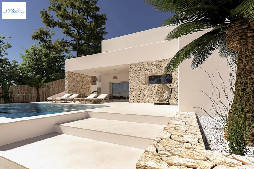 Villa in Moraira(La Pinada) te koop, woonoppervlakte 435 m², Airconditioning, grondstuk 800 m², 4 slapkamer, 4 badkamer, ref.: BP-7103MOR-3