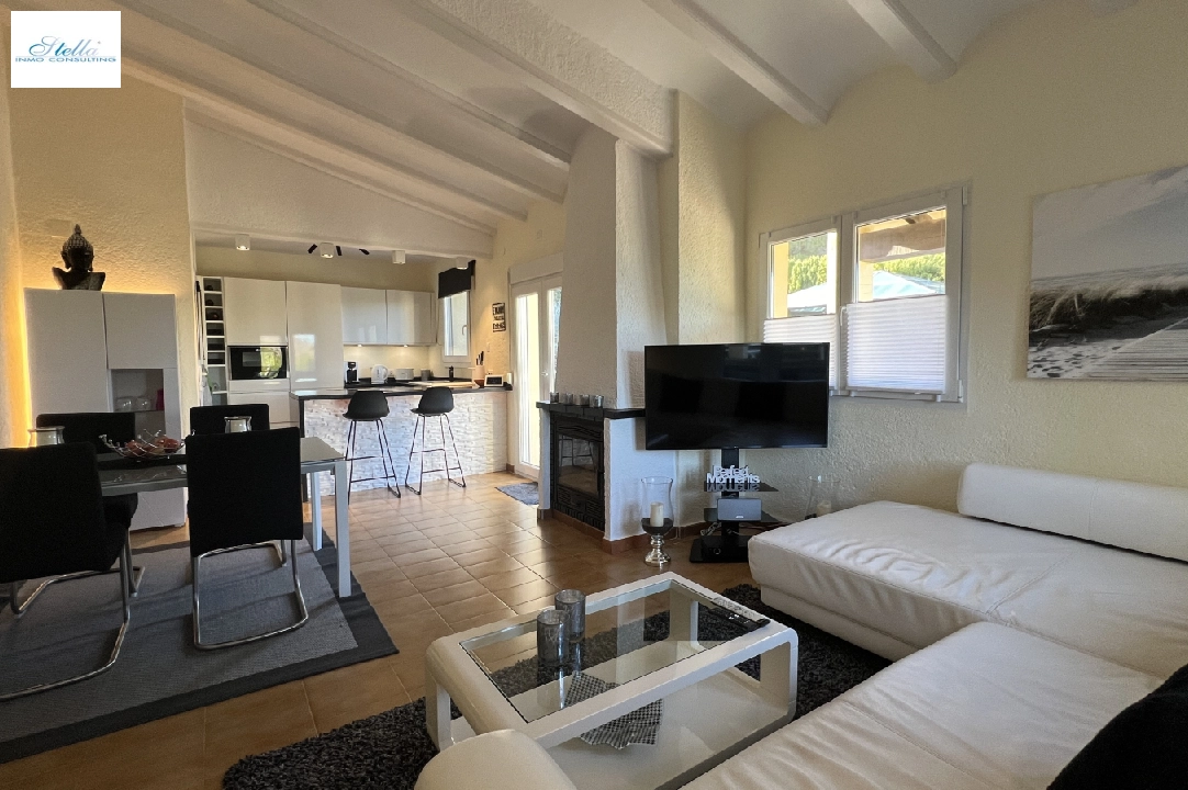 Villa in Denia-La Sella(La Sella ) voor vakantie, woonoppervlakte 111 m², Bouwjaar 1986, + Centrale verwarming, Airconditioning, grondstuk 495 m², 3 slapkamer, 2 badkamer, Zwembad, ref.: T-0424-13