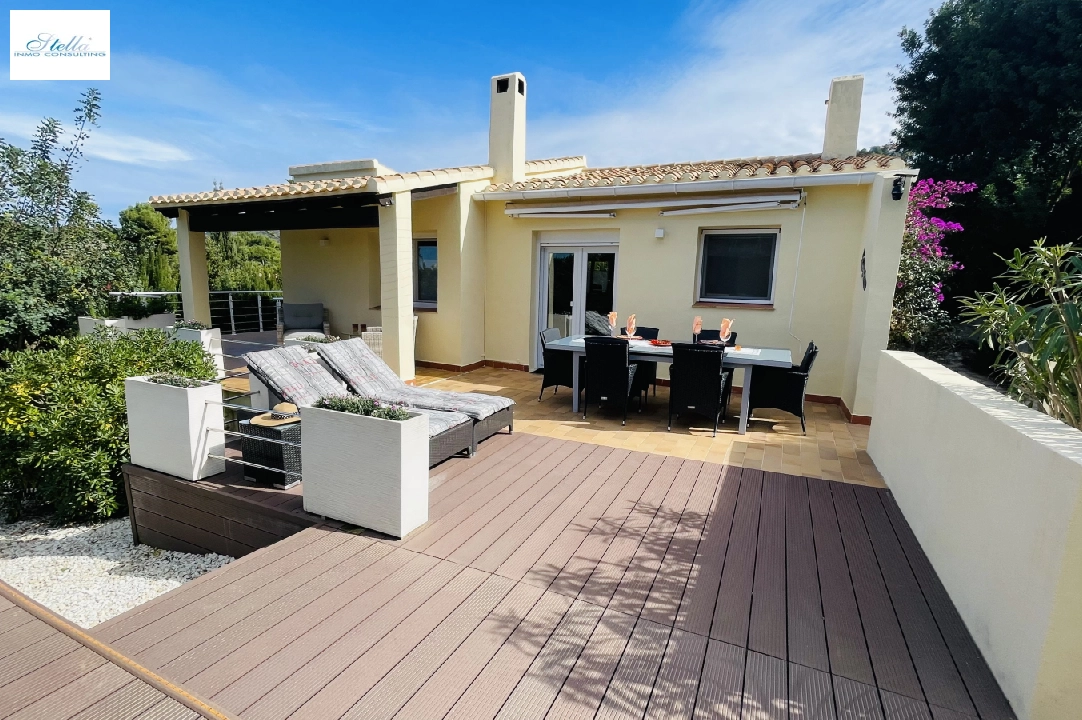 Villa in Denia-La Sella(La Sella ) voor vakantie, woonoppervlakte 111 m², Bouwjaar 1986, + Centrale verwarming, Airconditioning, grondstuk 495 m², 3 slapkamer, 2 badkamer, Zwembad, ref.: T-0424-3