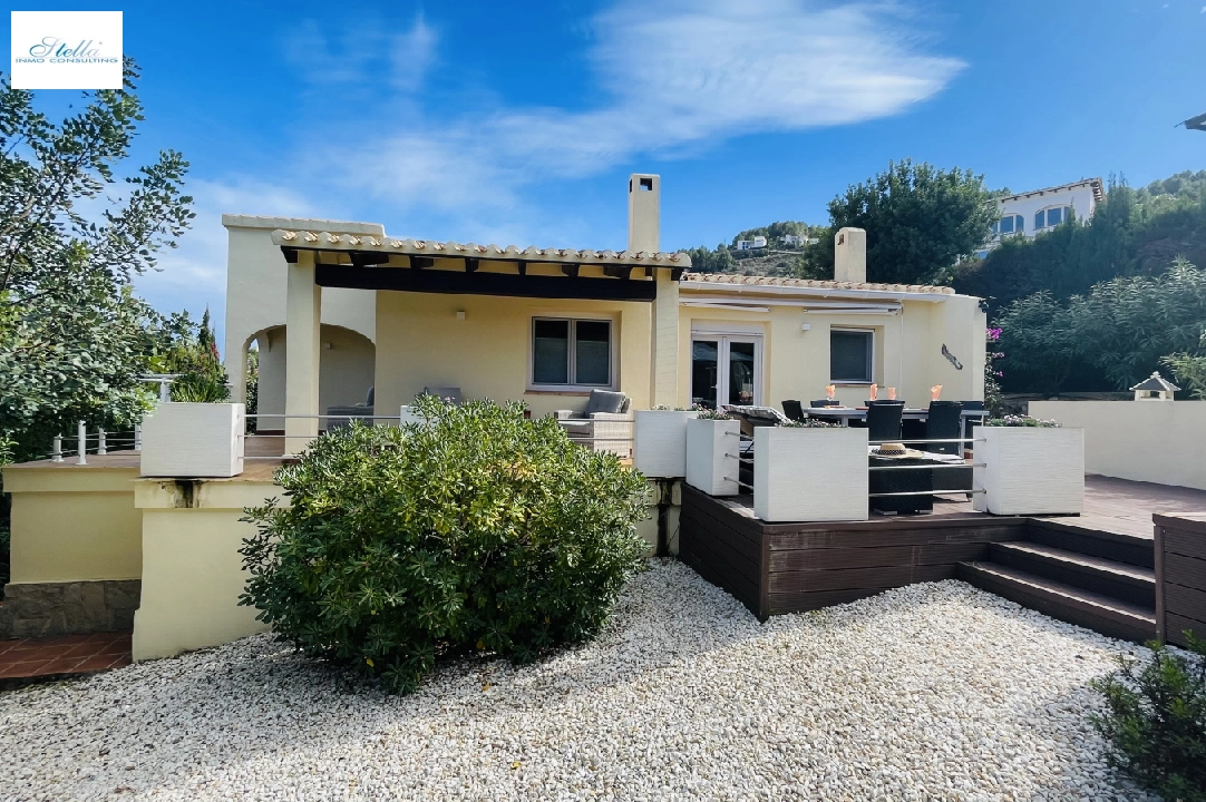 Villa in Denia-La Sella(La Sella ) voor vakantie, woonoppervlakte 111 m², Bouwjaar 1986, + Centrale verwarming, Airconditioning, grondstuk 495 m², 3 slapkamer, 2 badkamer, Zwembad, ref.: T-0424-34