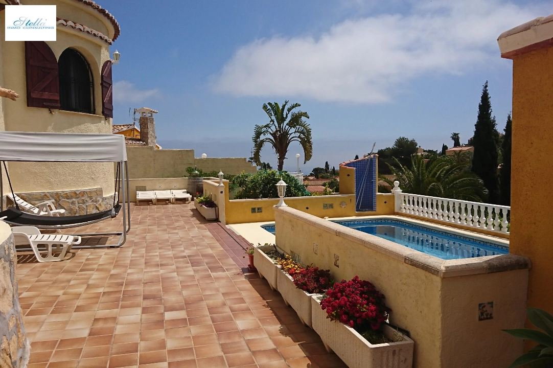 Villa in Benitachell(Cumbre del Sol) te koop, woonoppervlakte 237 m², Airconditioning, grondstuk 1011 m², 5 slapkamer, 3 badkamer, Zwembad, ref.: BP-4339BELL-43