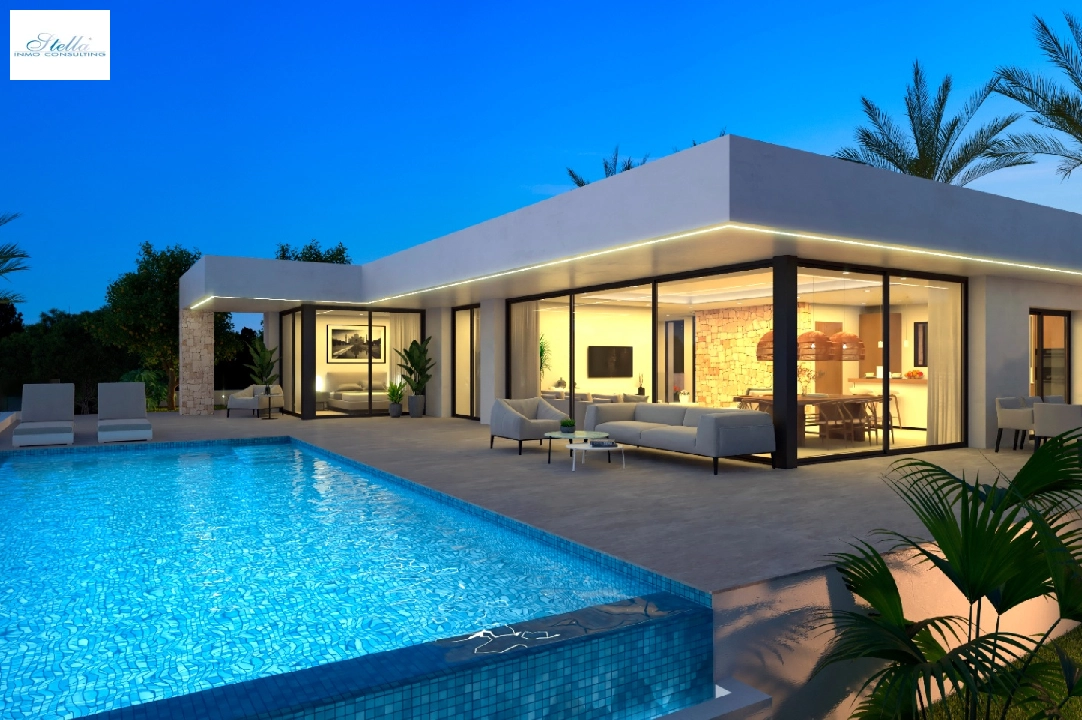 Villa in Denia te koop, woonoppervlakte 266 m², Airconditioning, grondstuk 999 m², 4 slapkamer, 4 badkamer, Zwembad, ref.: UM-UV-PITO-1
