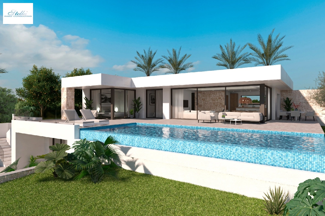 Villa in Denia te koop, woonoppervlakte 266 m², Airconditioning, grondstuk 999 m², 4 slapkamer, 4 badkamer, Zwembad, ref.: UM-UV-PITO-11