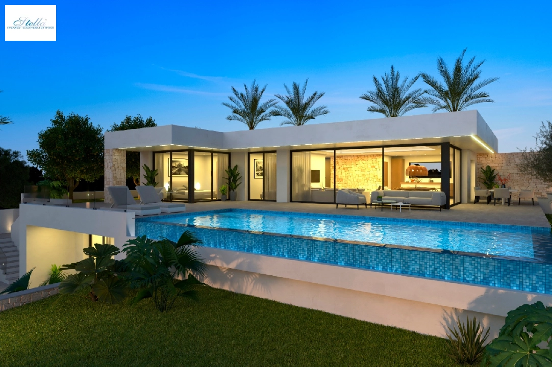 Villa in Denia te koop, woonoppervlakte 266 m², Airconditioning, grondstuk 999 m², 4 slapkamer, 4 badkamer, Zwembad, ref.: UM-UV-PITO-2