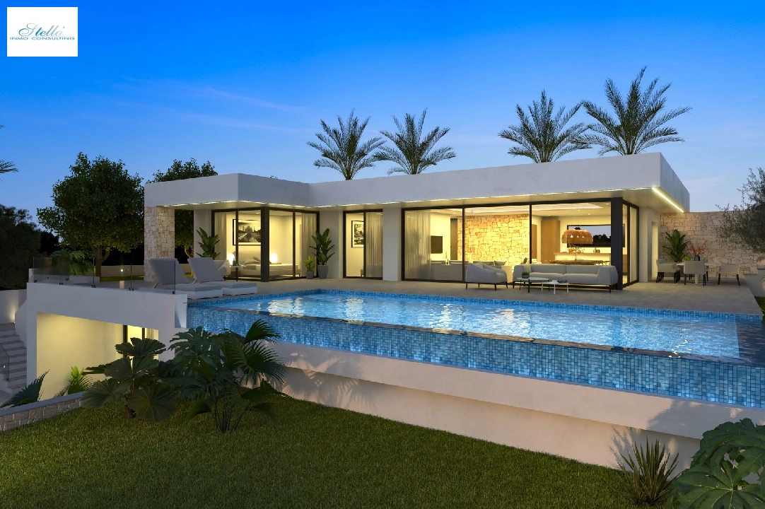 Villa in Denia te koop, woonoppervlakte 266 m², Airconditioning, grondstuk 999 m², 4 slapkamer, 4 badkamer, Zwembad, ref.: UM-UV-PITO-5