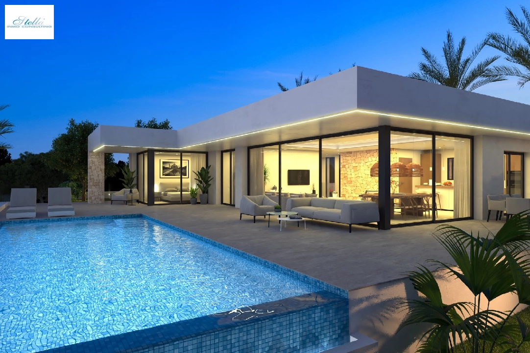Villa in Denia te koop, woonoppervlakte 266 m², Airconditioning, grondstuk 999 m², 4 slapkamer, 4 badkamer, Zwembad, ref.: UM-UV-PITO-8