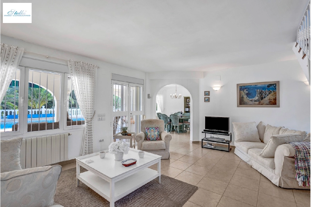Villa in Moraira(Pinar del Advocat) te koop, woonoppervlakte 174 m², grondstuk 918 m², 4 slapkamer, 4 badkamer, Zwembad, ref.: CA-H-1733-AMBE-2