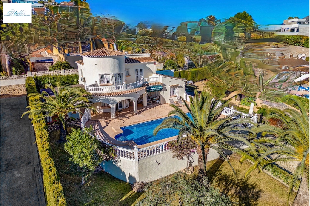 Villa in Moraira(Pinar del Advocat) te koop, woonoppervlakte 174 m², grondstuk 918 m², 4 slapkamer, 4 badkamer, Zwembad, ref.: CA-H-1733-AMBE-37