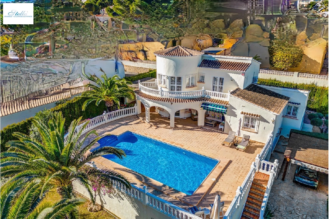 Villa in Moraira(Pinar del Advocat) te koop, woonoppervlakte 174 m², grondstuk 918 m², 4 slapkamer, 4 badkamer, Zwembad, ref.: CA-H-1733-AMBE-38