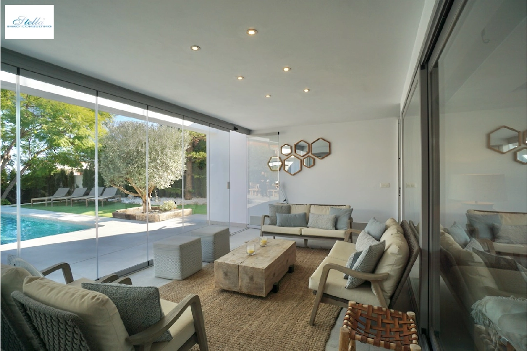 Villa in Benissa(La Fustera) te koop, woonoppervlakte 308 m², Airconditioning, grondstuk 850 m², 4 slapkamer, 3 badkamer, Zwembad, ref.: CA-H-1723-AMBI-5