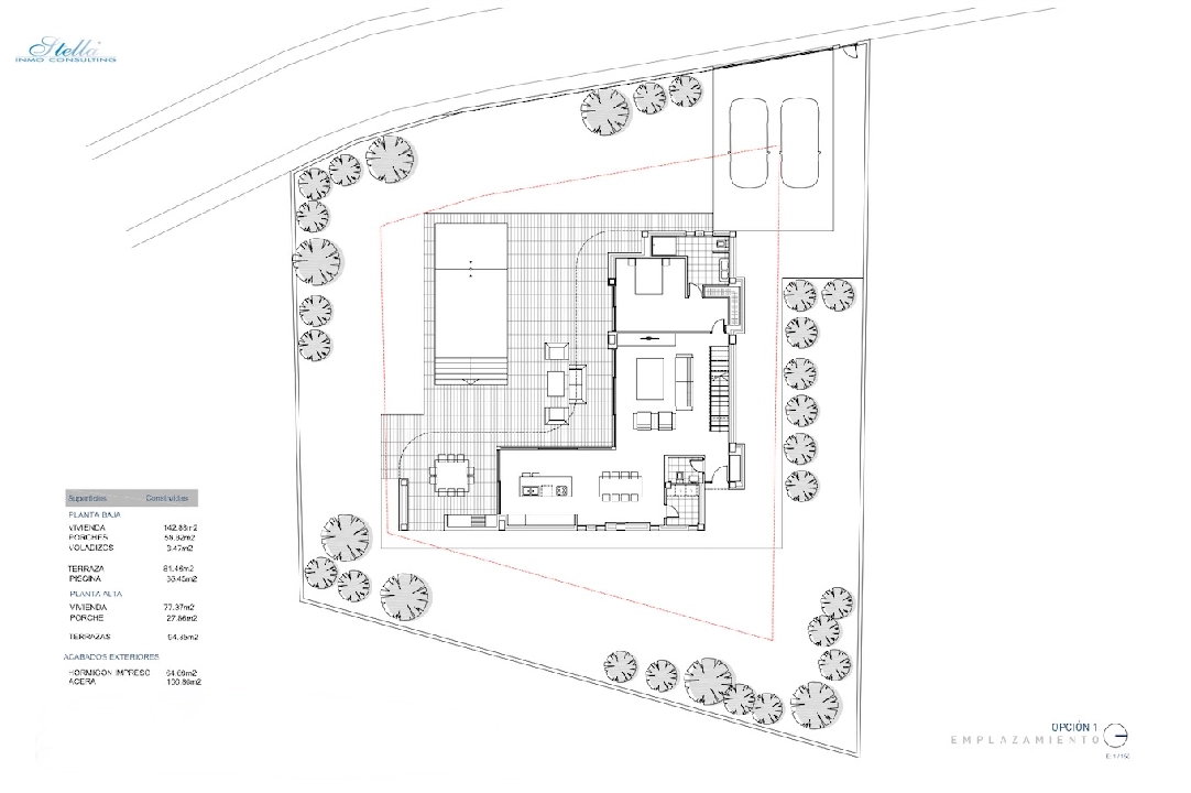 Villa in Moraira(La Sabatera) te koop, woonoppervlakte 224 m², Airconditioning, grondstuk 1048 m², 4 slapkamer, 3 badkamer, Zwembad, ref.: CA-H-1735-AMB-6
