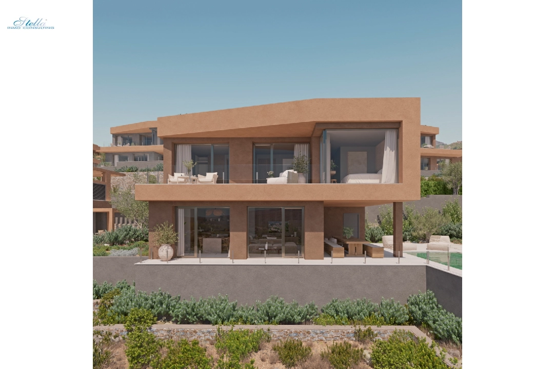 Villa in Lliber(Airen Collection) te koop, woonoppervlakte 163 m², grondstuk 432 m², 3 slapkamer, 3 badkamer, Zwembad, ref.: VA-LG118-3