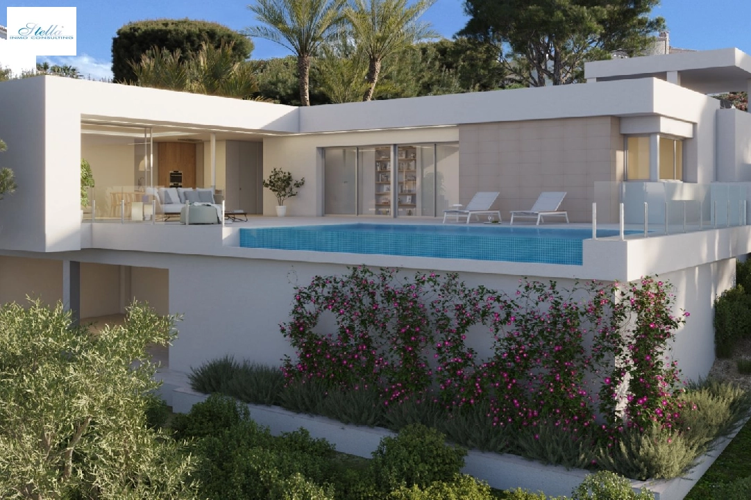 Villa in Cumbre del Sol(Magnolias Design) te koop, woonoppervlakte 142 m², grondstuk 825 m², 3 slapkamer, 3 badkamer, Zwembad, ref.: VA-AM034-9