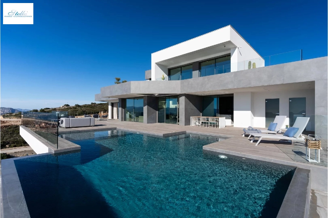Villa in Cumbre del Sol te koop, woonoppervlakte 542 m², grondstuk 1168 m², 4 slapkamer, 6 badkamer, Zwembad, ref.: BS-84135249-1