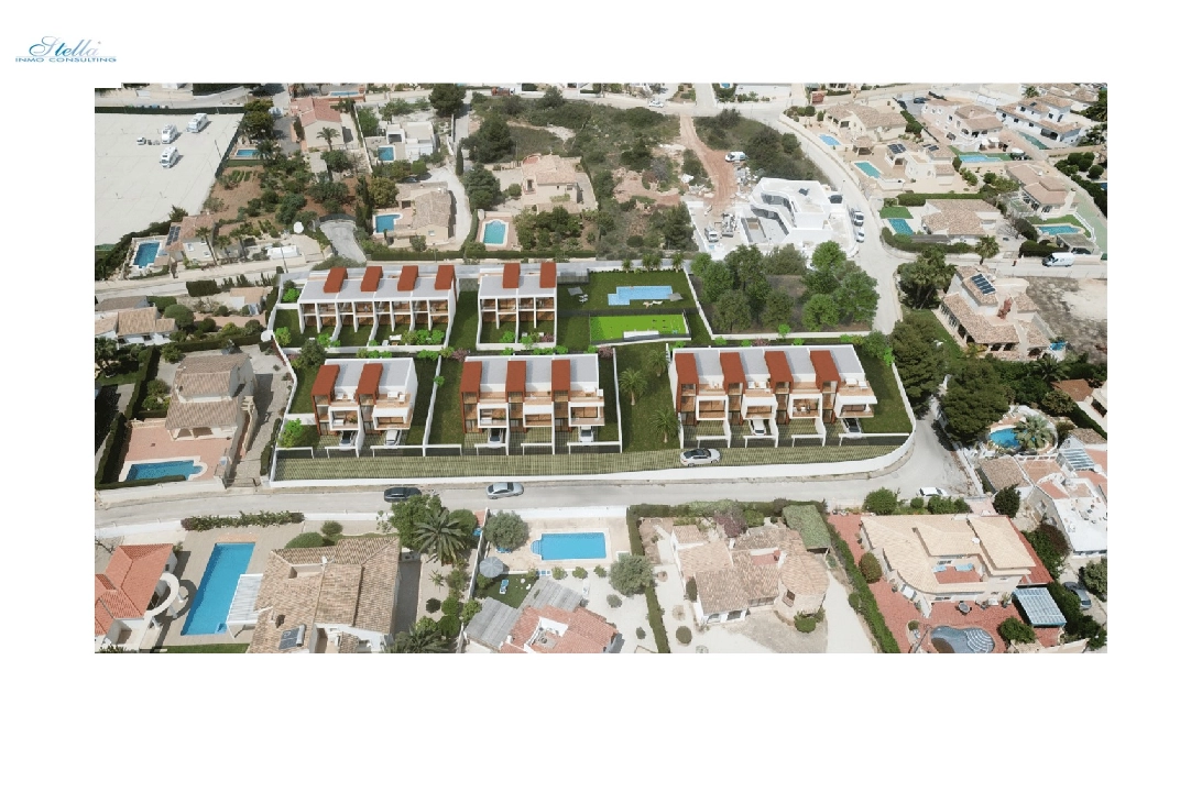 Stadthaus in Calpe(Marisol Park) te koop, woonoppervlakte 106 m², Airconditioning, grondstuk 138 m², 3 slapkamer, 2 badkamer, Zwembad, ref.: CA-B-1687-AMB-29