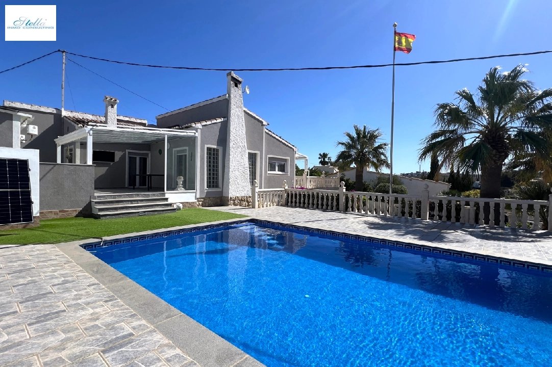 Villa in Denia voor vakantie, woonoppervlakte 166 m², Bouwjaar 1978, + Oven, Airconditioning, grondstuk 802 m², 2 slapkamer, 2 badkamer, Zwembad, ref.: T-0224-1