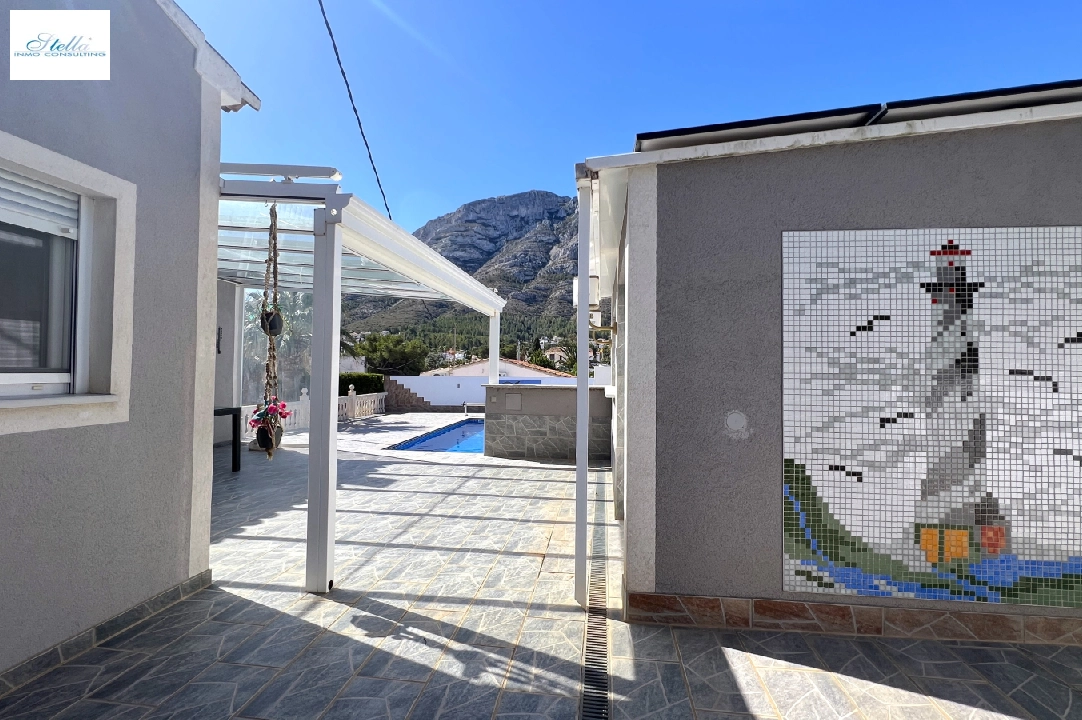 Villa in Denia voor vakantie, woonoppervlakte 166 m², Bouwjaar 1978, + Oven, Airconditioning, grondstuk 802 m², 2 slapkamer, 2 badkamer, Zwembad, ref.: T-0224-19