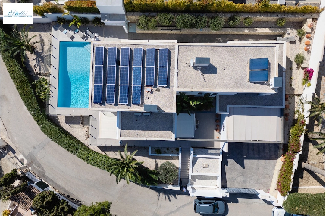 Villa in Moraira(La Sabatera) te koop, woonoppervlakte 299 m², Airconditioning, grondstuk 806 m², 4 slapkamer, 4 badkamer, Zwembad, ref.: CA-H-1736-AMBEI-42