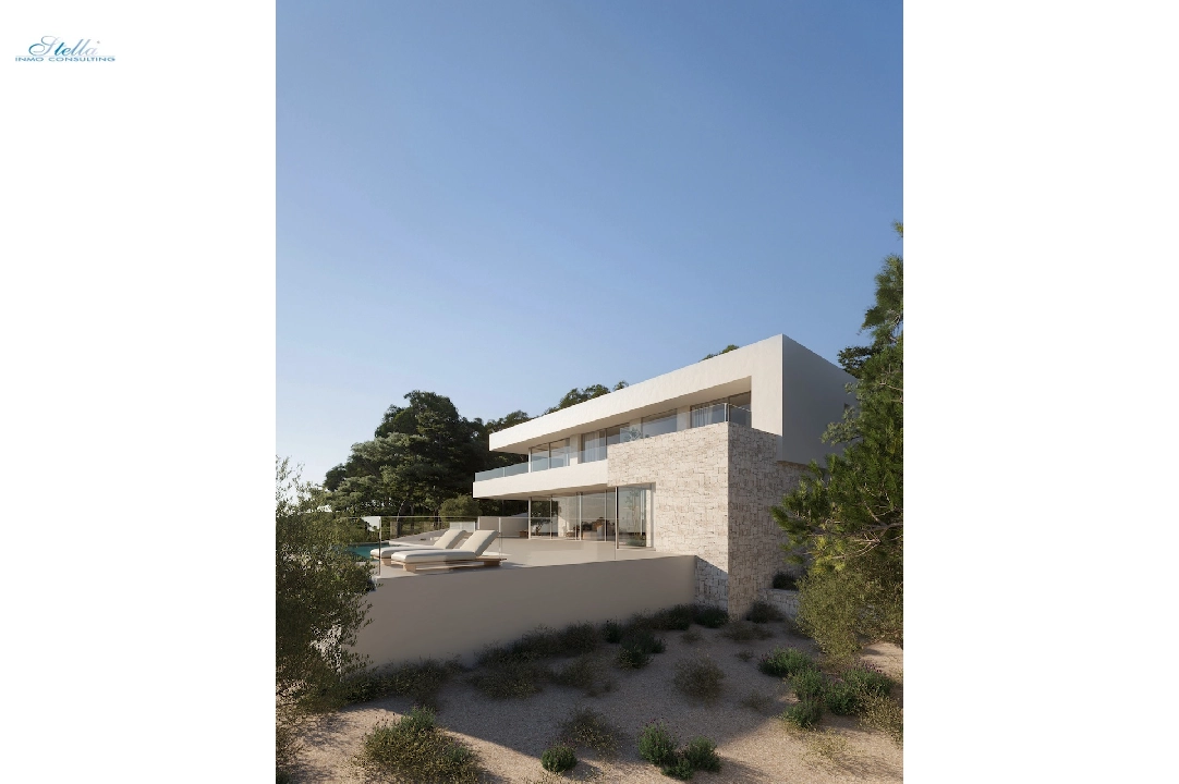 Villa in Moraira(La Sabatera) te koop, woonoppervlakte 311 m², Airconditioning, grondstuk 977 m², 4 slapkamer, 4 badkamer, Zwembad, ref.: CA-H-1738-AMB-11