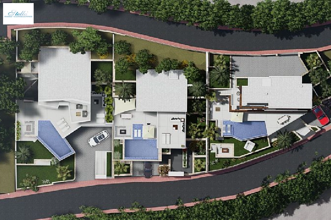 Villa in Calpe(Maryvilla) te koop, woonoppervlakte 428 m², Airconditioning, grondstuk 637 m², 4 slapkamer, 5 badkamer, Zwembad, ref.: CA-H-1740-AMB-14