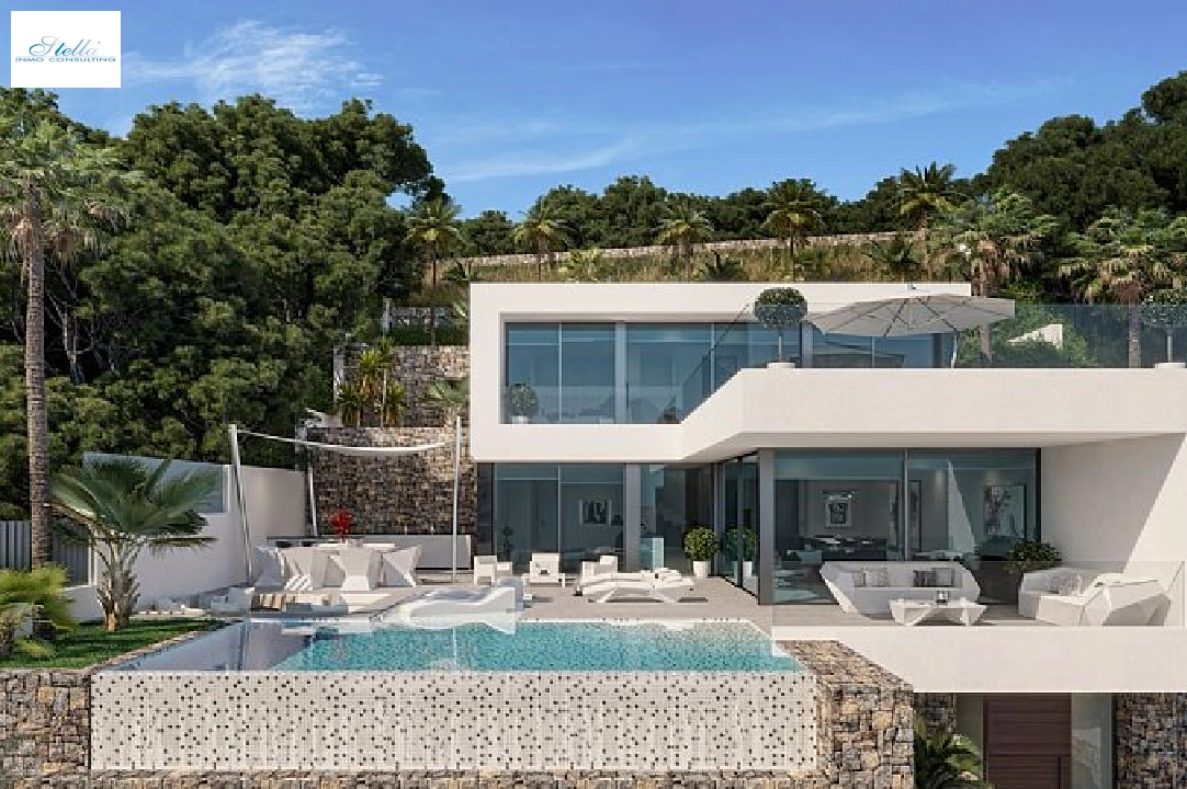 Villa in Calpe(Maryvilla) te koop, woonoppervlakte 428 m², Airconditioning, grondstuk 637 m², 4 slapkamer, 5 badkamer, Zwembad, ref.: CA-H-1740-AMB-2