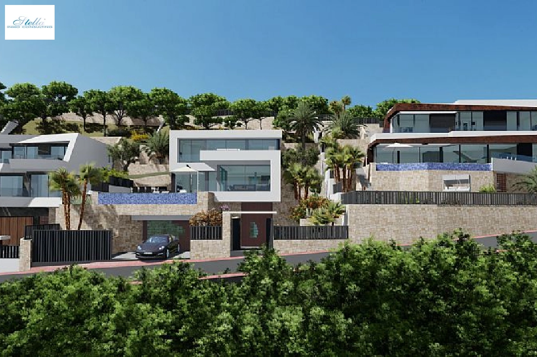 Villa in Calpe(Maryvilla) te koop, woonoppervlakte 489 m², Airconditioning, grondstuk 770 m², 4 slapkamer, 5 badkamer, Zwembad, ref.: CA-H-1741-AMB-13