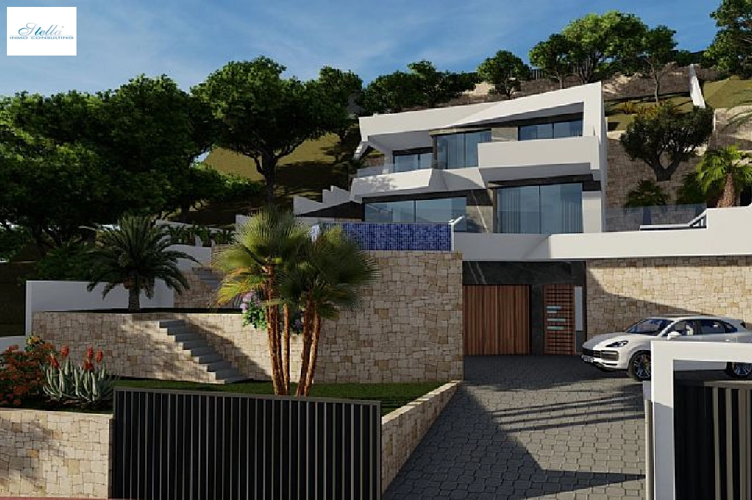 Villa in Calpe(Maryvilla) te koop, woonoppervlakte 489 m², Airconditioning, grondstuk 770 m², 4 slapkamer, 5 badkamer, Zwembad, ref.: CA-H-1741-AMB-6