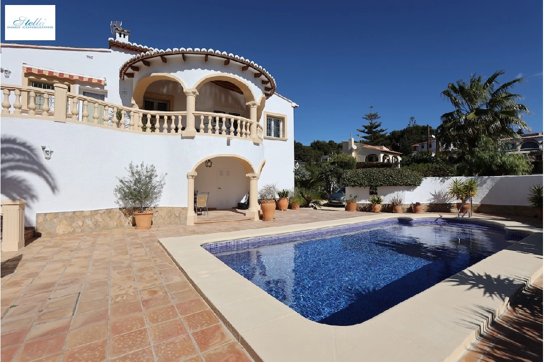Villa in Benissa(La Fustera) te koop, woonoppervlakte 238 m², grondstuk 800 m², 2 slapkamer, 1 badkamer, Zwembad, ref.: CA-H-1744-AMB-2