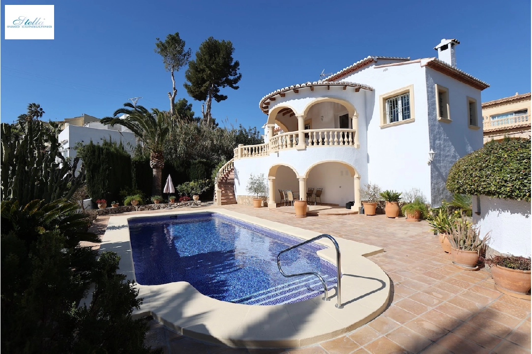 Villa in Benissa(La Fustera) te koop, woonoppervlakte 238 m², grondstuk 800 m², 2 slapkamer, 1 badkamer, Zwembad, ref.: CA-H-1744-AMB-3