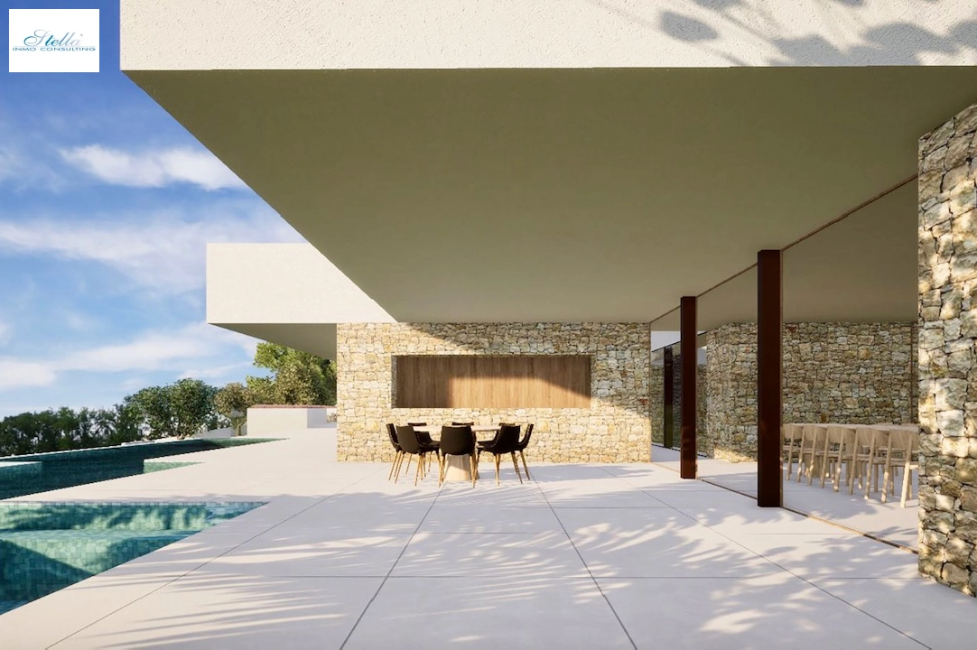 Villa in Moraira(Fanadix) te koop, woonoppervlakte 2264 m², grondstuk 2896 m², 4 slapkamer, 4 badkamer, Zwembad, ref.: CA-H-1746-AMBI-5