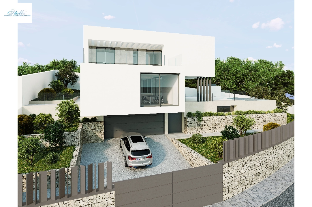 Villa in Moraira(Benimeit) te koop, woonoppervlakte 396 m², Airconditioning, grondstuk 795 m², 4 slapkamer, 5 badkamer, Zwembad, ref.: CA-H-1749-AMB-5